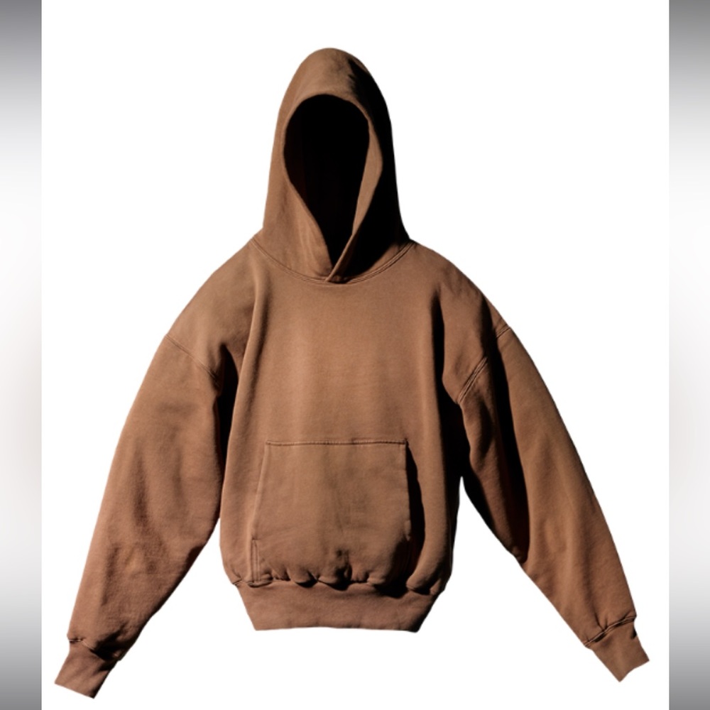 YZY GAP HOODIE DARK BROWN